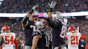 Patriots dominaram duelo em Foxborough