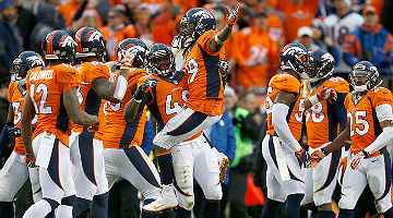 Denver Broncos avança ao Super Bowl com vitória sobre New England Patriots, de Tom Brady