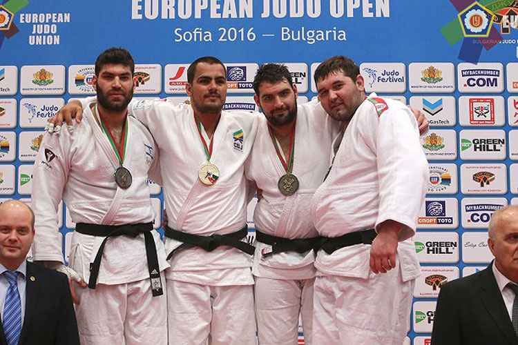 David Moura e Luciano Corrêa marcaram presença no pódio do Aberto Europeu de Sofia