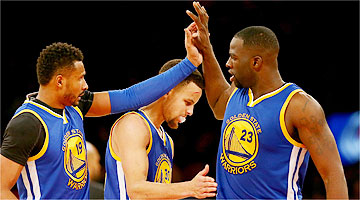 Warriors derrotou o Knicks durante duelo na NBA