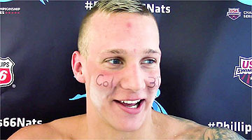 Dressel (foto) bateu duas vezes em um dia o recorde dos 50m livre, que pertencia a Cielo