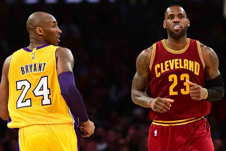 LeBron leva a melhor sobre Kobe em último duelo entre grandes astros da história da NBA