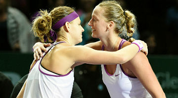 Lucie Safarova e Petra kvitova são importantes desfalques para semifinal contra Suíça