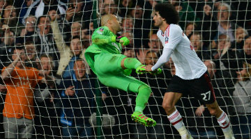 Fellaini marcou o segundo gol do United