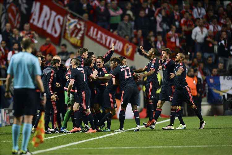 Vaga ficou com o Bayern de Munique, mais uma vez na semifinal da principal competição de clubes da Europa