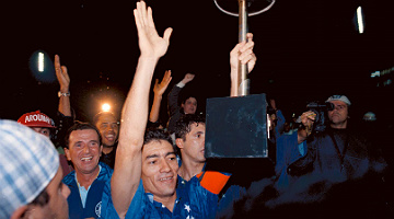 Campeão da Libertadores em 1997, Nonato foi lateral-esquerdo do Cruzeiro na década de 1990