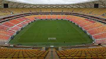 Seleção Brasileira principal nunca jogou na Arena Amazônia, inaugurada em março de 2014