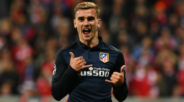 Griezzman marcou o gol salvador do Atlético contra o Bayern, na Alemanha