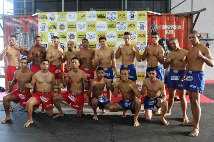 Ao todo, serão realizadas dez lutas de muay thai neste sábado, na academia