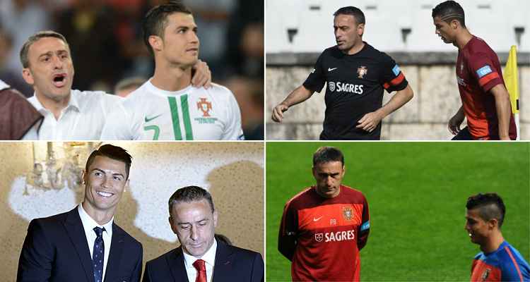 Ronaldo e Paulo Bento tiveram bom relacionamento na Seleção Portuguesa somente até fiasco de Mundial