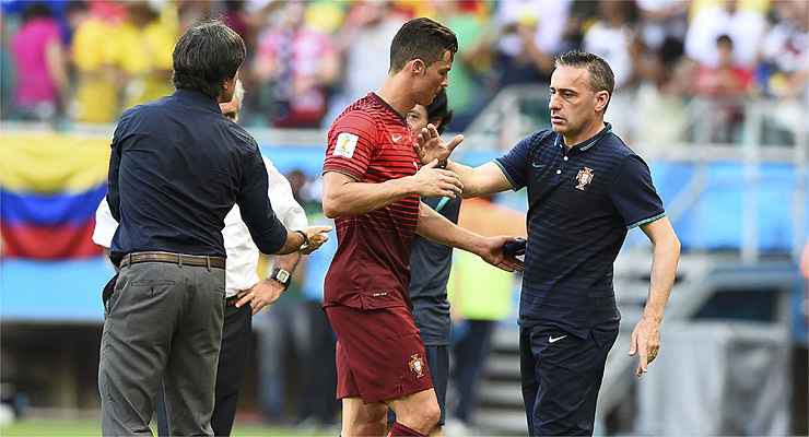 Portugal terminou Copa do Mundo de 2014 na terceira posição do Grupo G, com quatro pontos