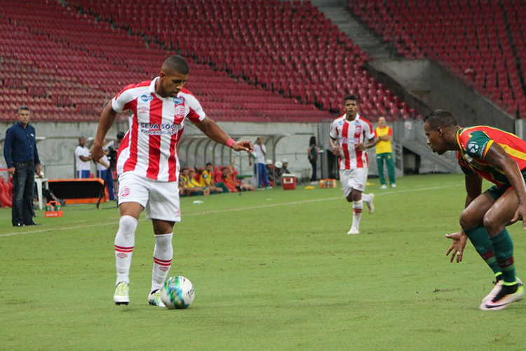 Contra o Sampaio Corrêa, atacante fez apenas seu segundo jogo com a camisa alvirrubra