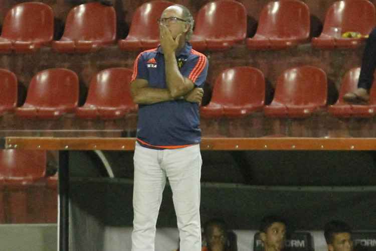 Falcão lamentou ter saído do Sport com o grupo ainda em formação na Ilha do Retiro