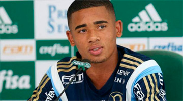 Gabriel Jesus não foi convocado por Dunga para a Copa América só por não ter o visto americano
