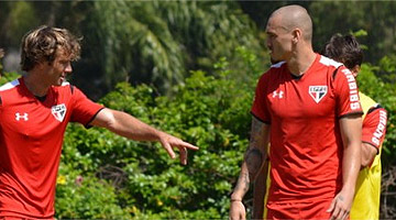 Lugano e Maicon devem formar dupla tricolor