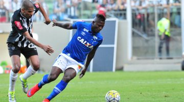 Riascos teve uma boa atuação contra o Atlético
