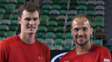 Jamie Murray e Bruno Soares tiveram um duelo difícil na estreia