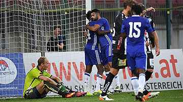 Em amistoso, Chelsea fez 3 a 0 no Wolfsberger