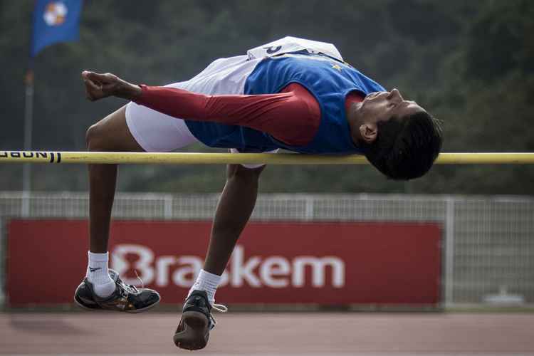 Pernambucano Jeohsah dos Santos começou a competir no salto em altura apenas no início deste ano