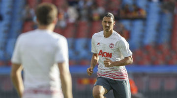 Na goleada de 5 a 2 diante do Galatasaray tanto Ibrahimovic quanto Rooney balançaram as redes