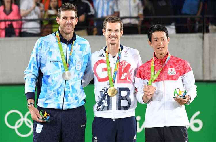 Andy Murray, atual número 2 do mundo, conquistou o bicampeonato olímpico