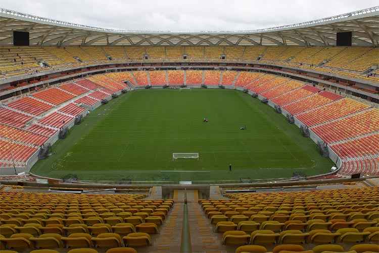 Arena da Amazônia foi construída para a Copa ao custo oficial de R$ 660,5 milhões