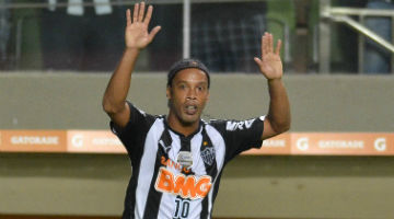Ronaldinho Gaúcho levou o Atlético ao título da Copa Libertadores da América em 2013