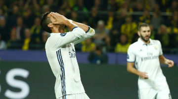 CR7 criticou o companheiro de equipe por gol