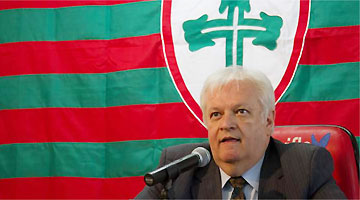 Presidente da Portuguesa renunciou ao cargo