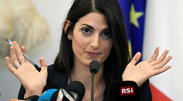 Prefeita Virginia Raggi contrariou dirigentes e políticos sobre realização dos Jogos em Roma