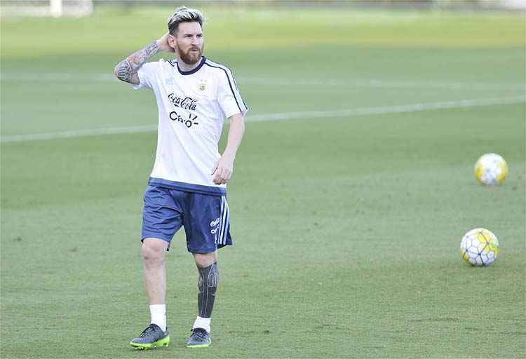 Craque Lionel Messi terá a missão de desequilibrar para ajudar Argentina a subir na tabela