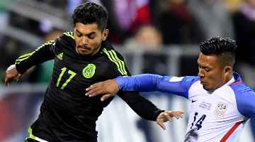 Mexicanos venceram os EUA por 2 a 1