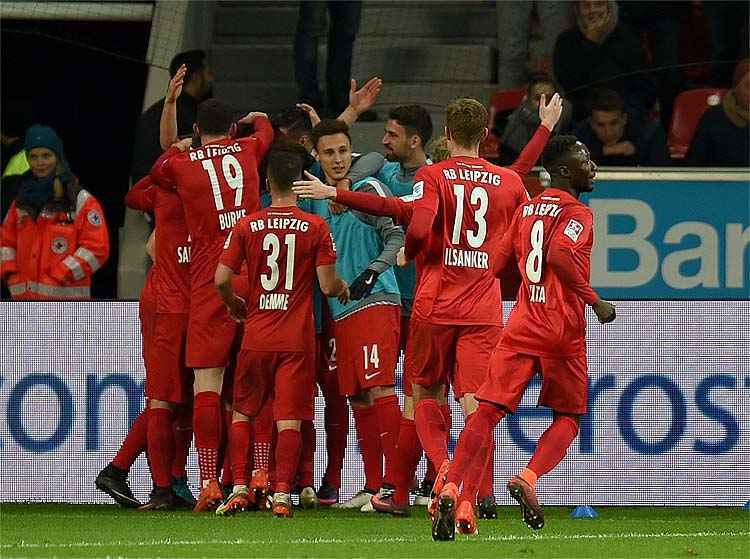 Foi a 11ª partida consecutiva sem derrota do RB Leipzig, marca inédita para um estreante
