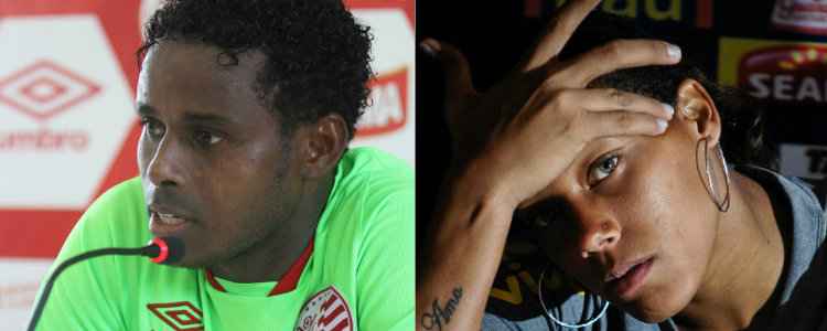 Volante Elicarlos, ex-Náutico, e goleira Bárbara também já foram vítimas de racismo no futebol