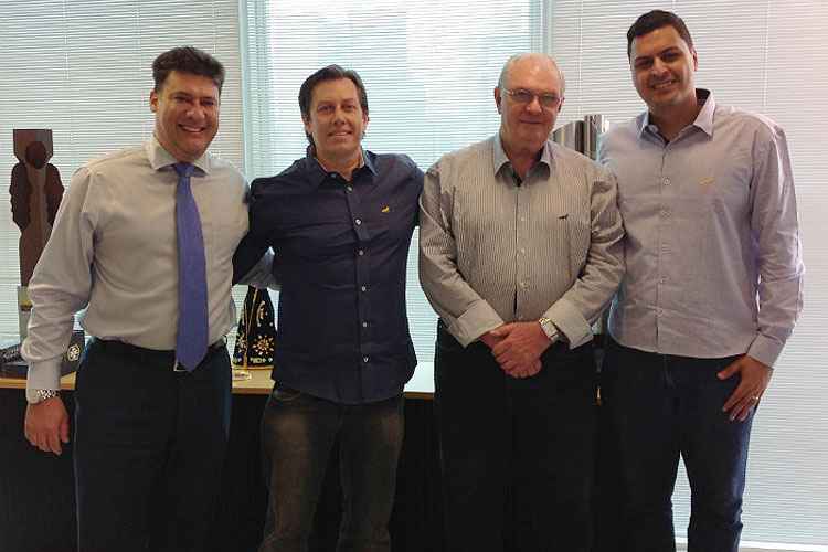 Robson Pires, José Cupertino Pinheiro, Gilvan de Pinho Tavares e Alisson Almeida