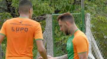 Bruno Furlan (d) treinava no Lanna Drumond desde o início da pré-temporada