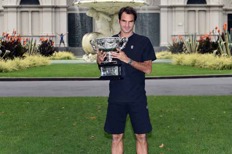 Federer conquistou o título do Aberto da Austrália no domingo