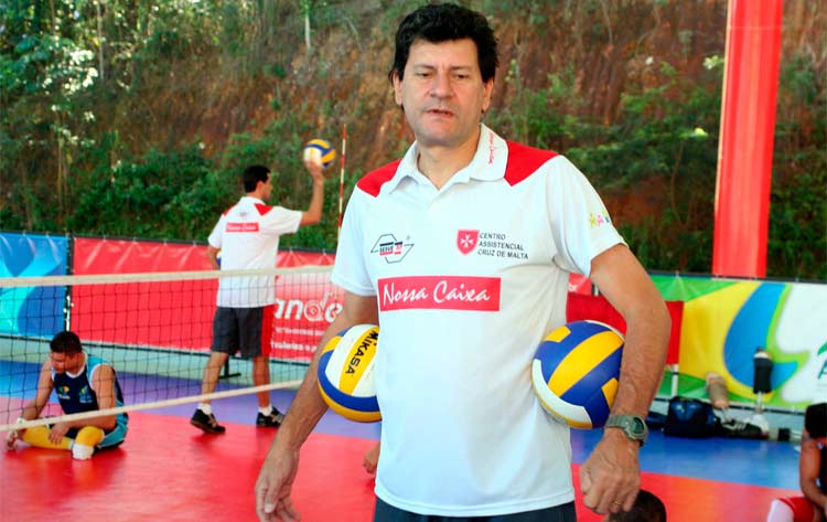 Amauri Ribeiro é presidente da Confederação Brasileira de Voleibol para Deficientes (CBVD)