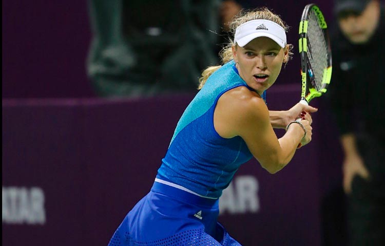 Wozniacki avançou para as quartas de final em Doha