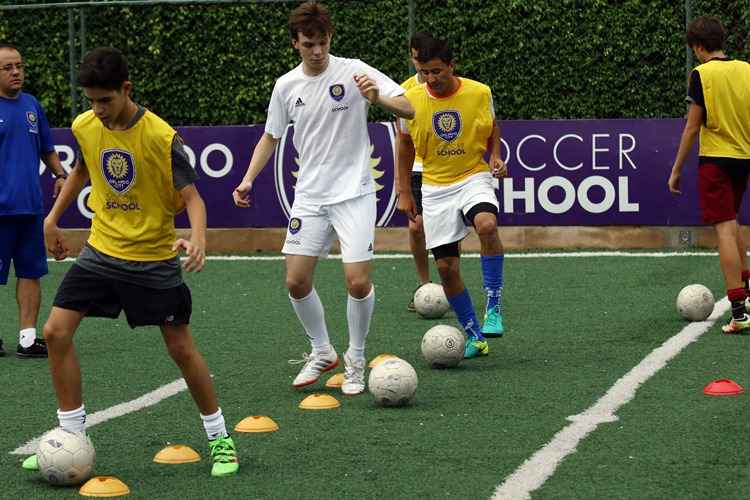 Treinamento da base do Orlando City na Asa Sul: no futebol, Brasília faz exportação