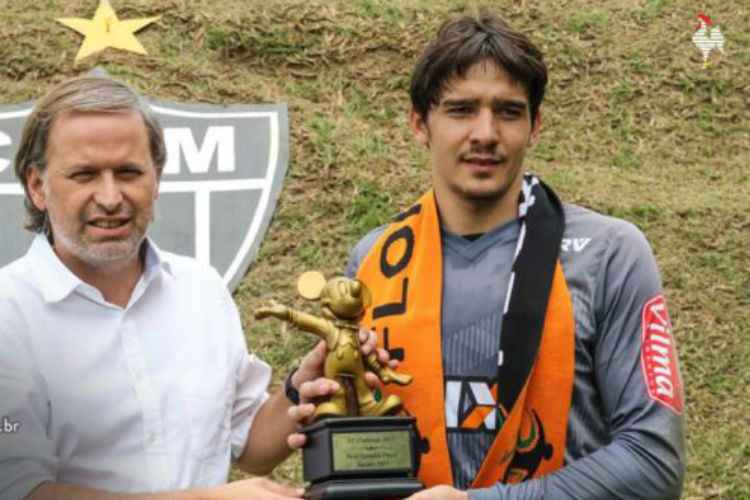 O jovem goleiro Uilson foi eleito o "jogador mais valioso" da primeira fase da Florida Cup