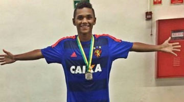 Pablo foi vice-campeão da Copa do Brasil sub-17 pelo Sport em 2016