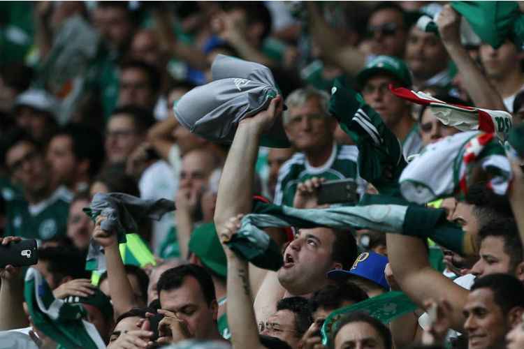 Palmeiras teve média de 32.470 pagantes por jogo no Campeonato Brasileiro de 2016