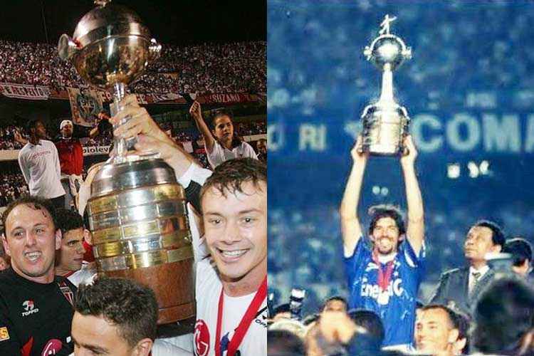 São Paulo e Cruzeiro são conhecidos internacionalmente pelo grande número de títulos