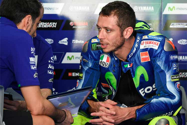 Valentino Rossi disse que o nível está muito alto nesta temporada, assim como no ano passado