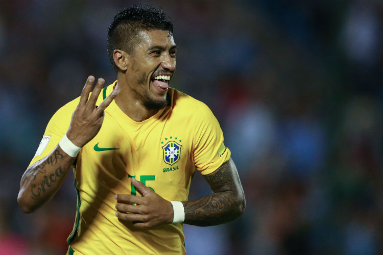 Em noite perfeita, Paulinho marcou três dos quatro gols do Brasil sobre o Uruguai