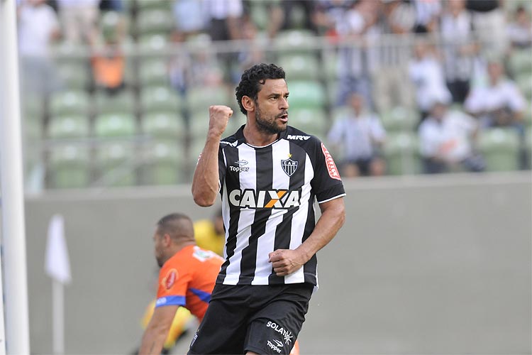 Fred mostrou mais uma vez o faro de artilheiro e abriu o placar para o Galo contra a URT no Horto