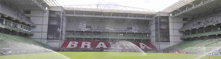 Setor Especial Minas (vermelho) deve passar por reformas e ter capacidade ampliada para 6 mil lugares