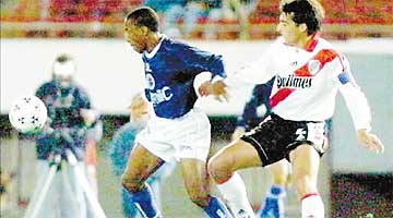 Cruzeiro conquistou a Recopa em 1998