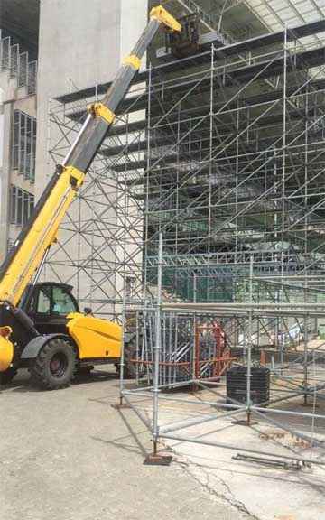 Obras estão a todo vapor no Independência